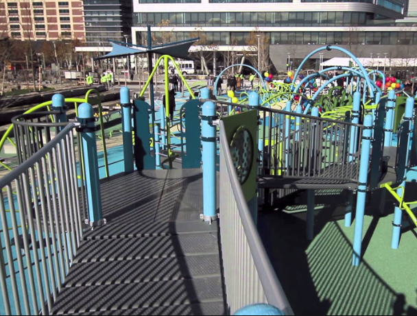 accessible city playground