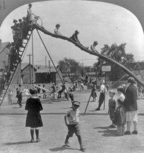 old play area