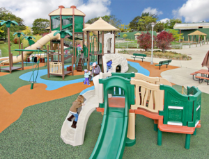 playground with island theme